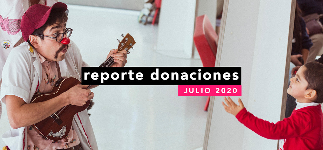 Reporte Donaciones Julio 2020