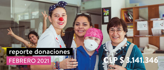 Reporte de Donaciones Febrero 2021