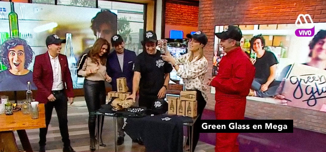 Green Glass en Mega Junto a Diana Bolocco, Karol Lucero y Jose Miguel Viñuela