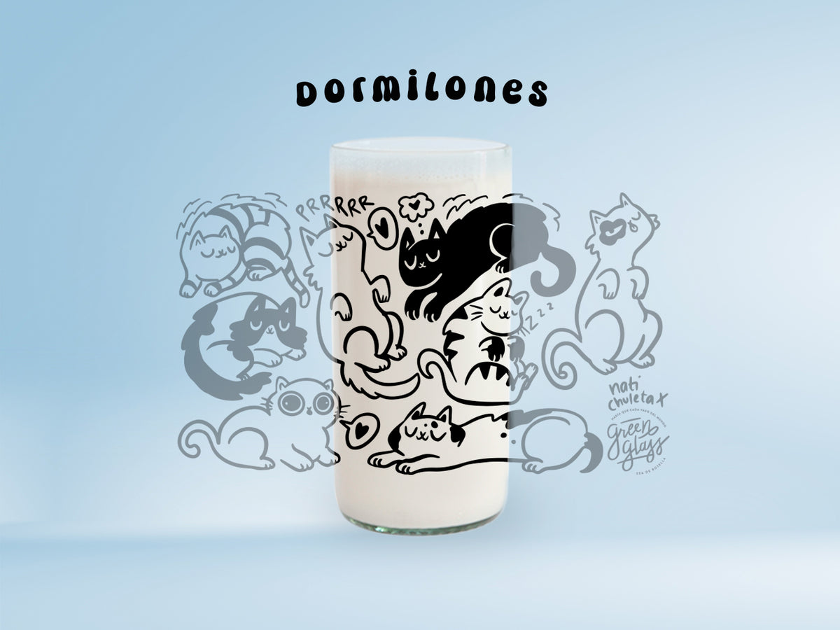 Miau Glass - Juego de 6 Vasos - 500 ml