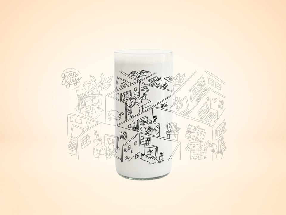 Cat Lover - Juego de 6 Vasos Gatunos - 500ML