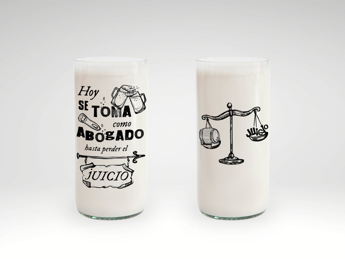 Abogados - Juego de 6 Vasos - 500 ml