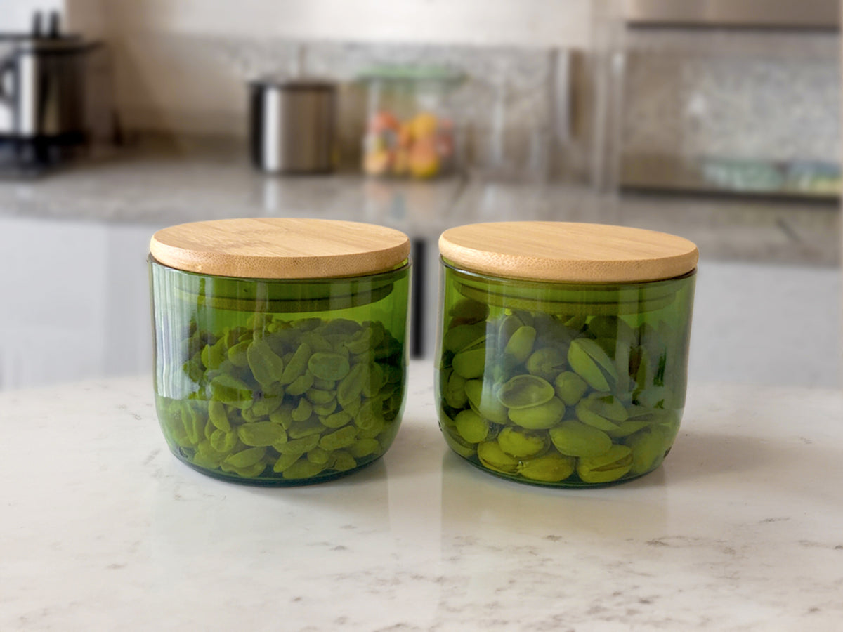 Pocillos de Picoteo - Verdes (2 unidades) - 400 ml