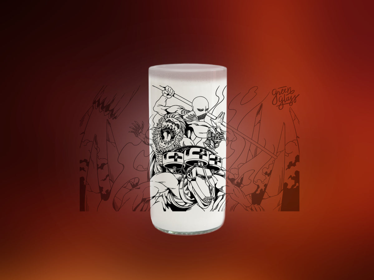 Titanes - Juego de 6 Vasos - 500 ml