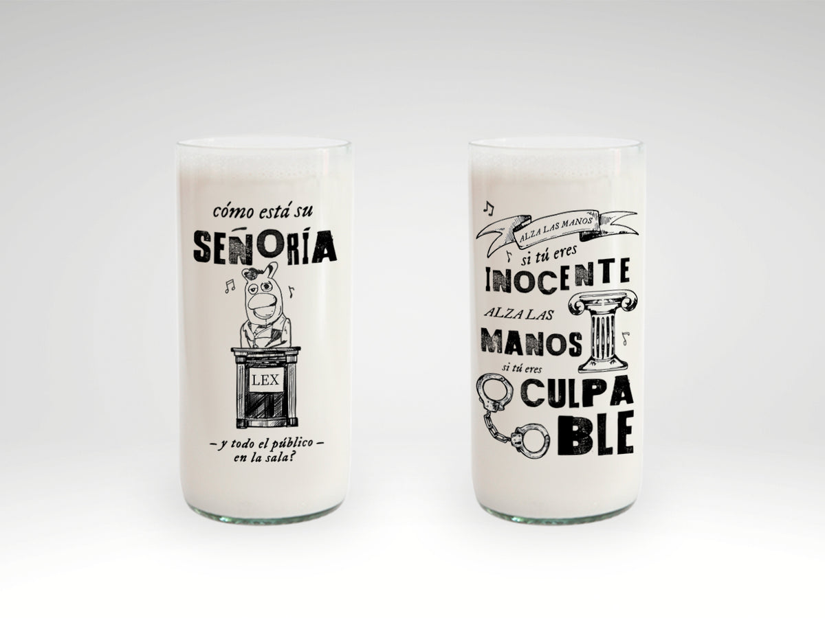 Abogados - Juego de 6 Vasos - 500 ml