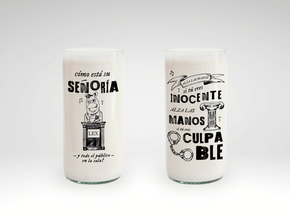 Abogados - Juego de 6 Vasos - 500 ml