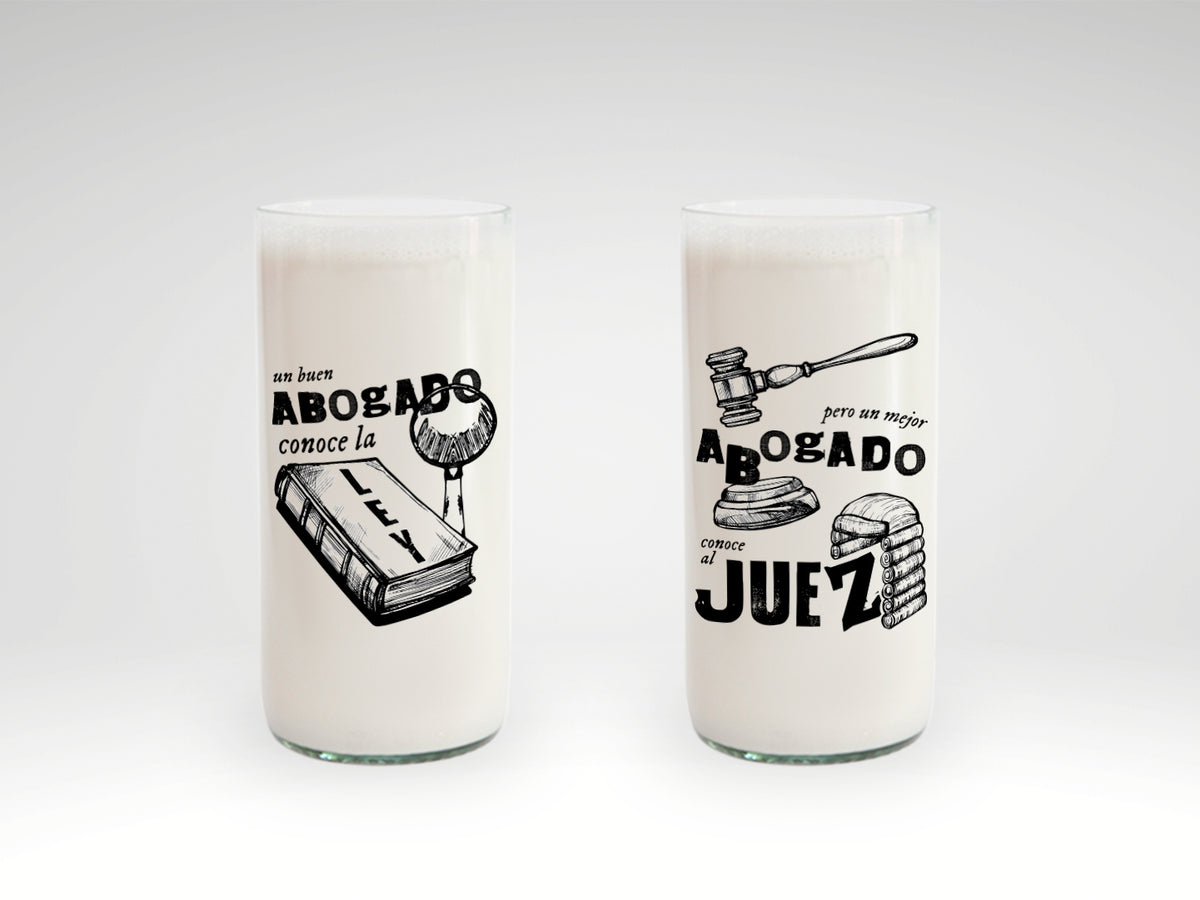 Abogados - Juego de 6 Vasos - 500 ml