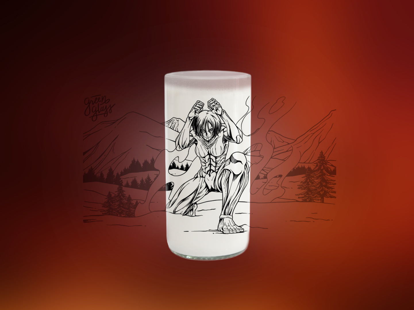 Vaso Hembra Titanes Color Transparente 500ml