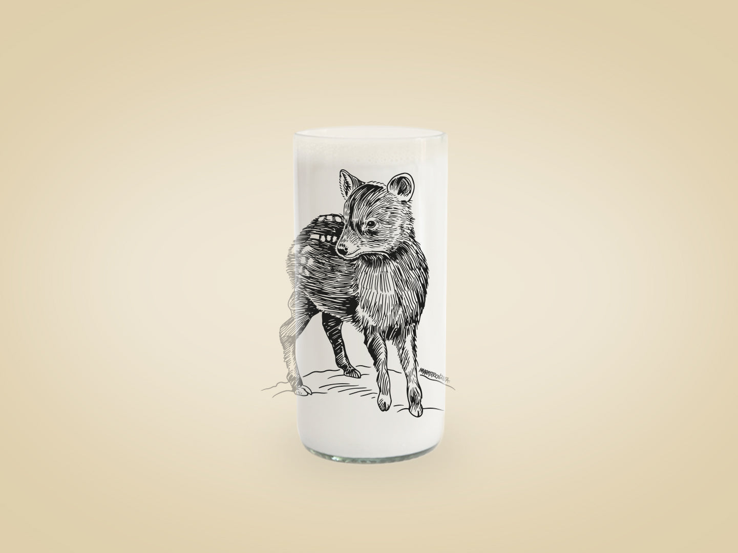 Animales Amenazados - Juego de 6 vasos