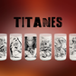 Titanes - Juego de 6 Vasos