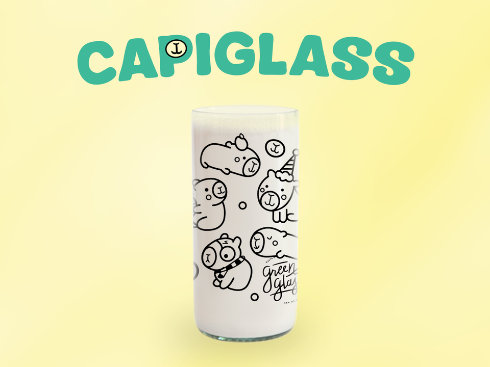 CapiGlass (edición limitada) - Vaso  Unitario de 490ml