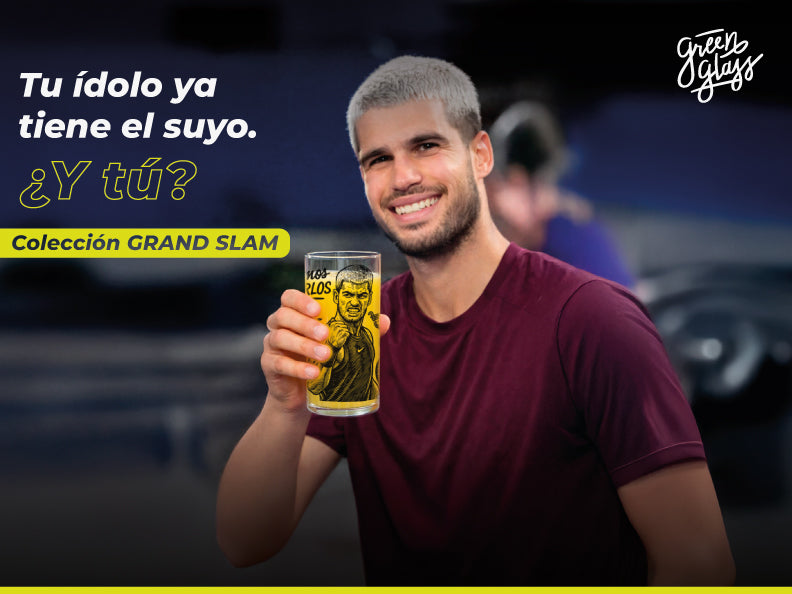 Vaso Carlitos GRAND SLAM - Color Transparente 500ml