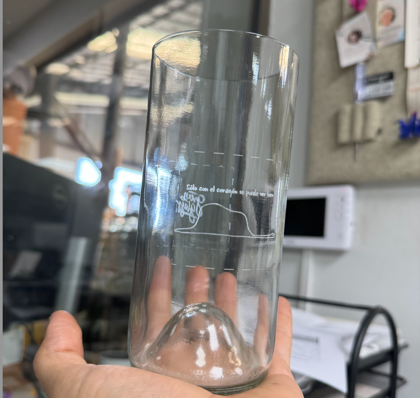 Vaso Personalizado Con Láser