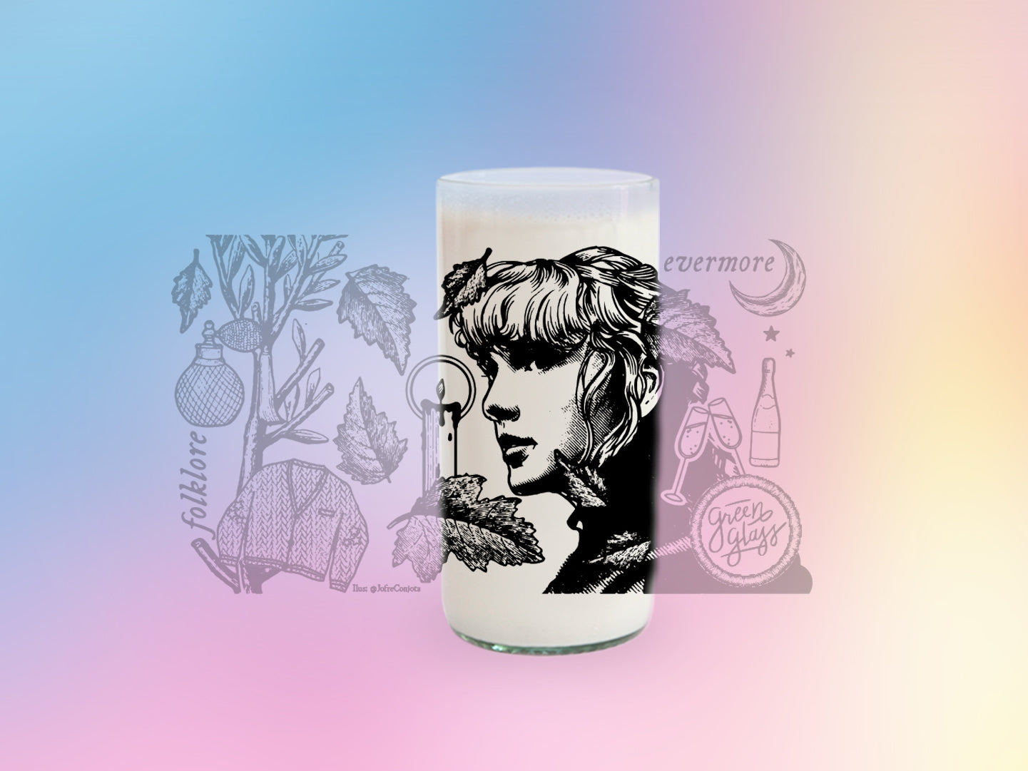 Vaso Era V Green Glass (Taylor's Version) Color Transparente 500ml