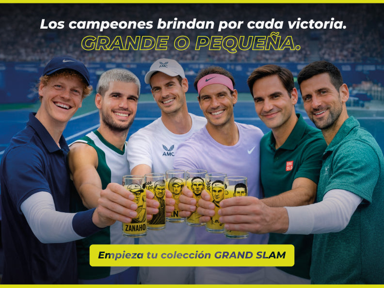 GRAND SLAM - Juego de 6 Vasos
