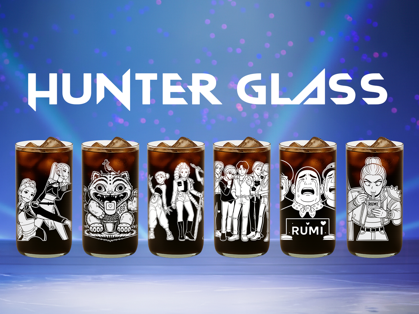 Hunter Glass - Juego de 6 Vasos