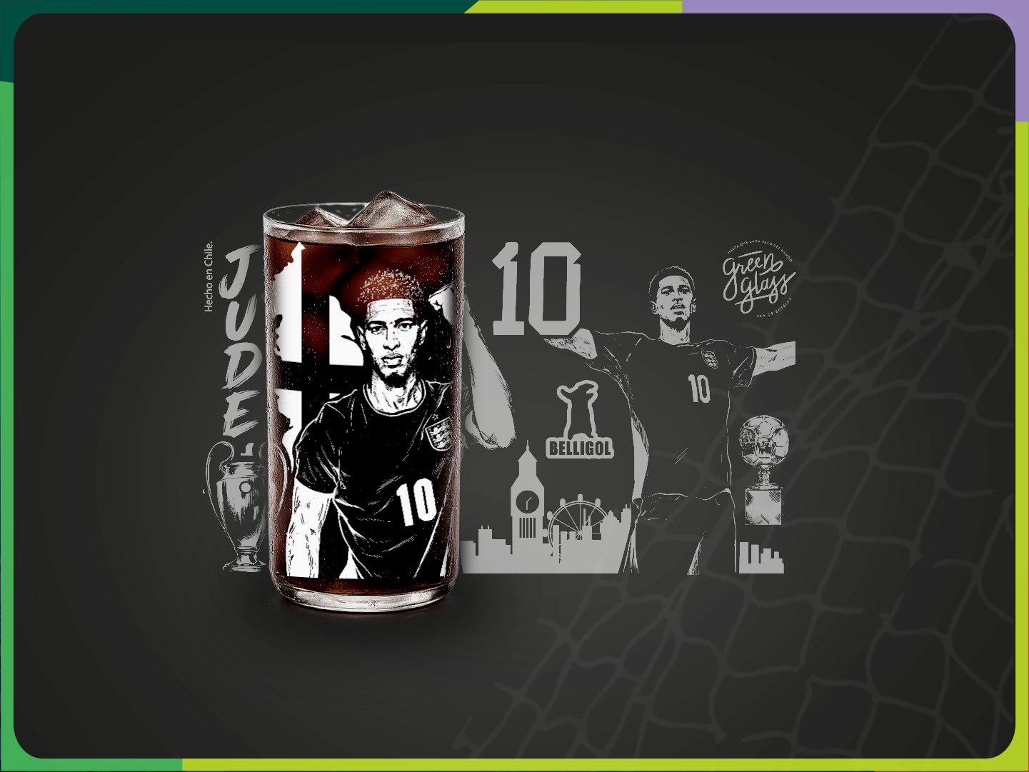 GOAT GLASS: THE PROMISES - Juego de 6 Vasos