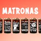 Matronas - Juego de 6 Vasos