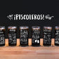 Piscoleros  - Juego de 6 Vasos - 500 ml