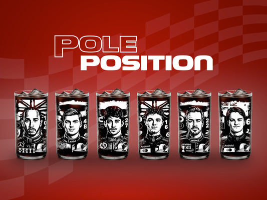 Pole Position - Juego de 6 Vasos