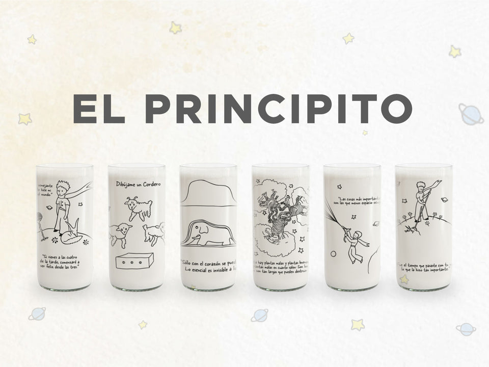 El Principito - Juego de 6 Vasos - 500 ml