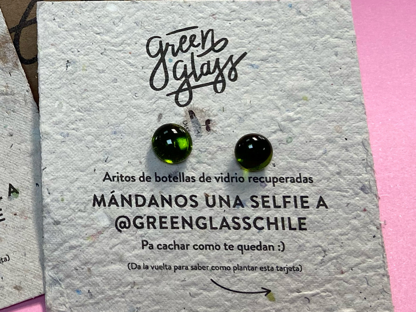 Aro Perlas Color Verde