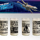 STAR WARS: Vintage Posters - Juego de 4 vasos