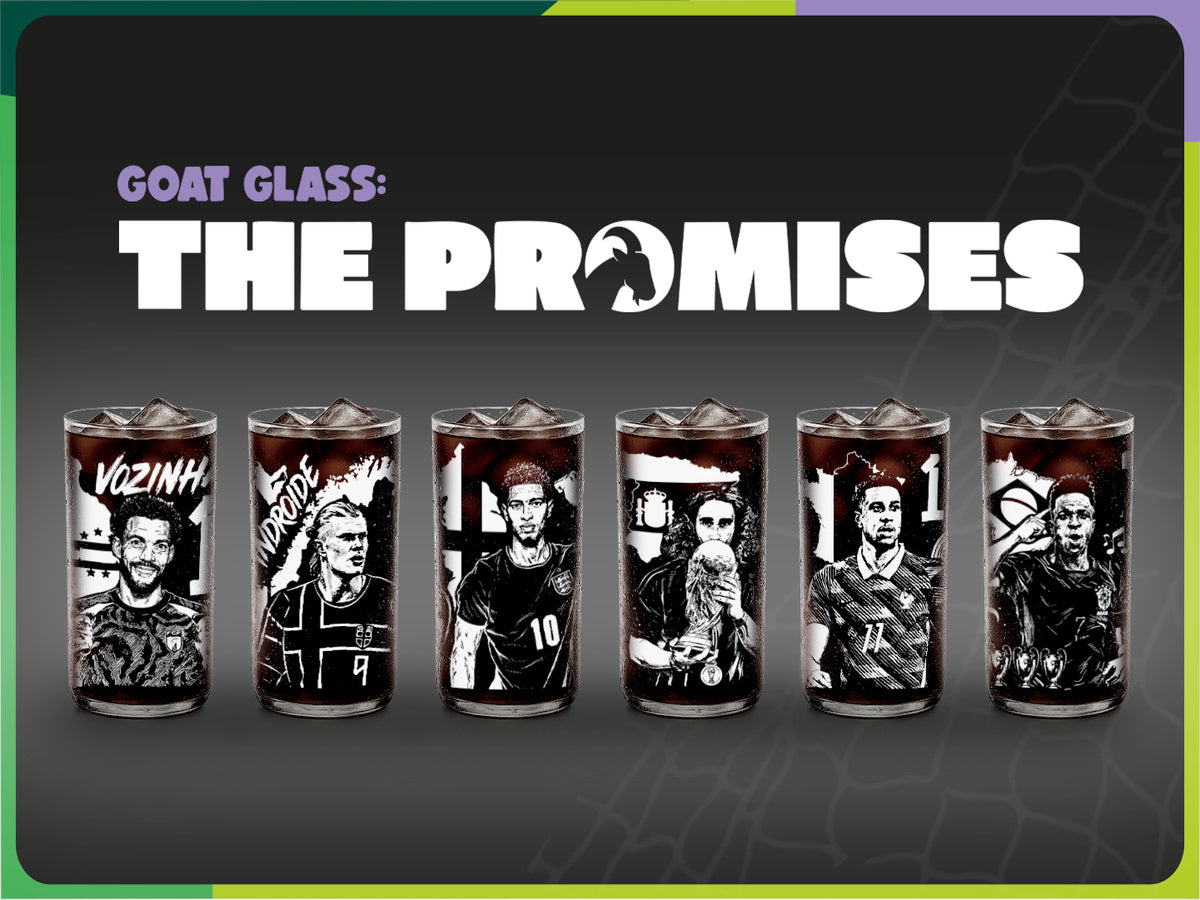 GOAT GLASS: THE PROMISES - Juego de 6 Vasos