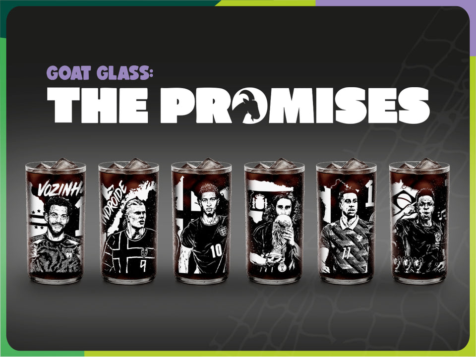 GOAT GLASS: THE PROMISES - Juego de 6 Vasos