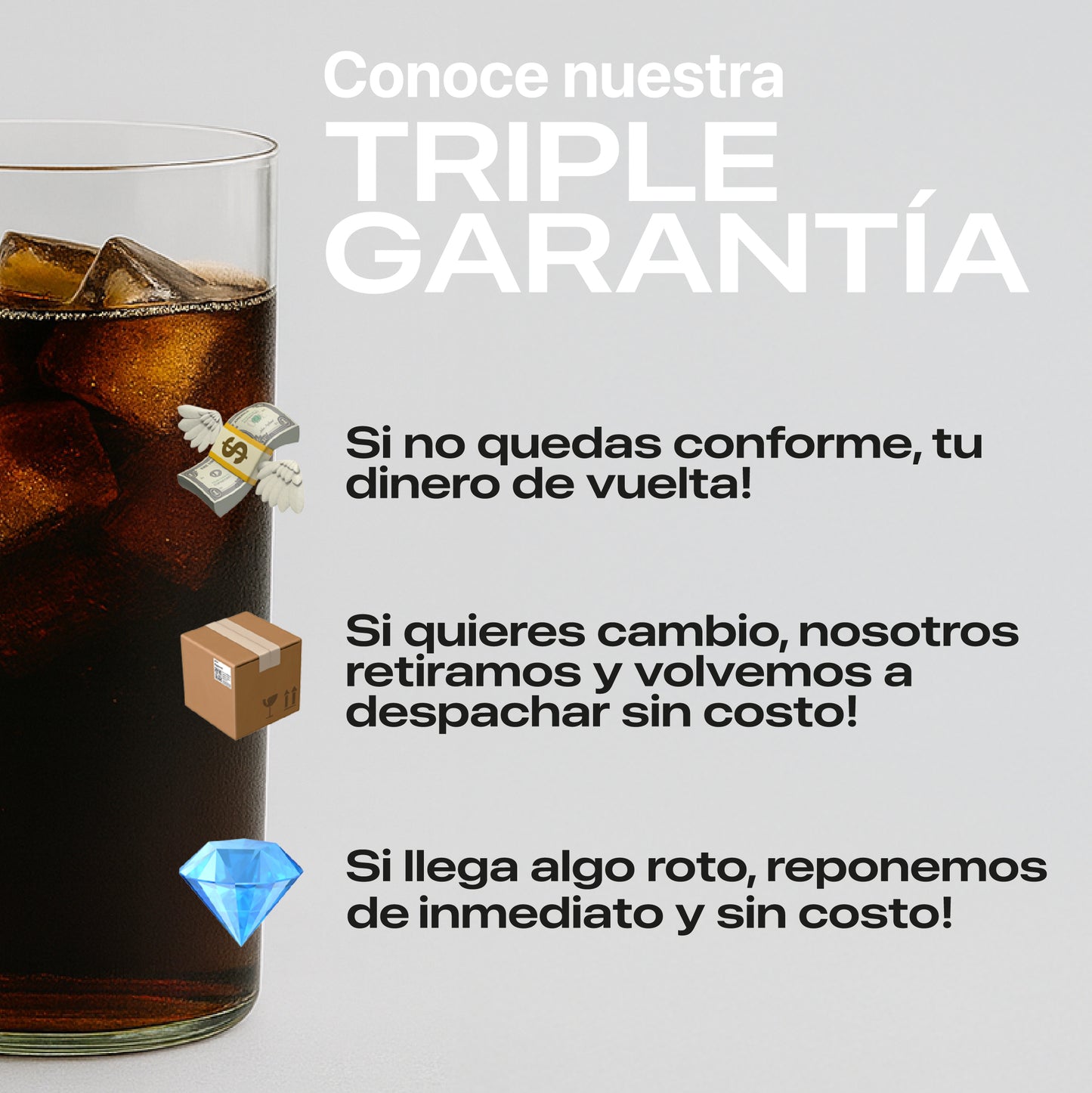 Contadores - Juego de 6 Vasos - 500 ml