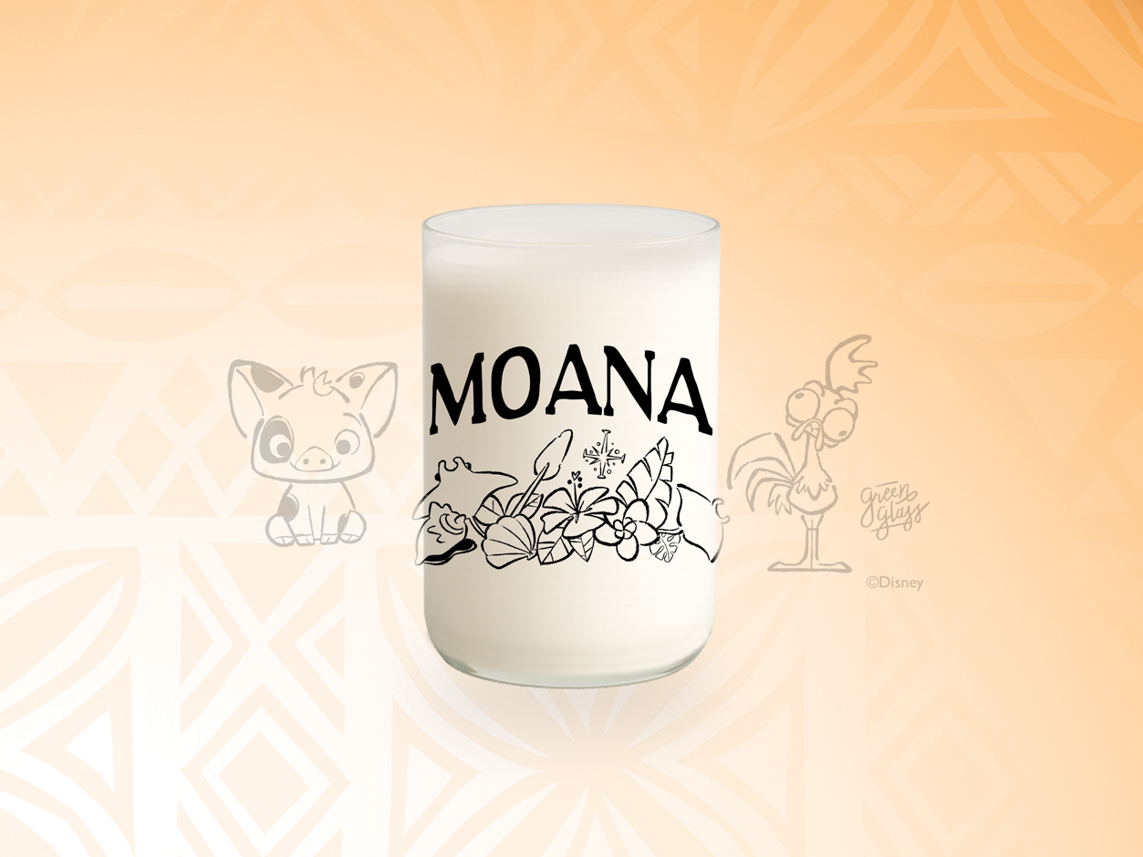 Disney Moana: Corazón del Mar - Juego de 4 Vasos de 330 ml