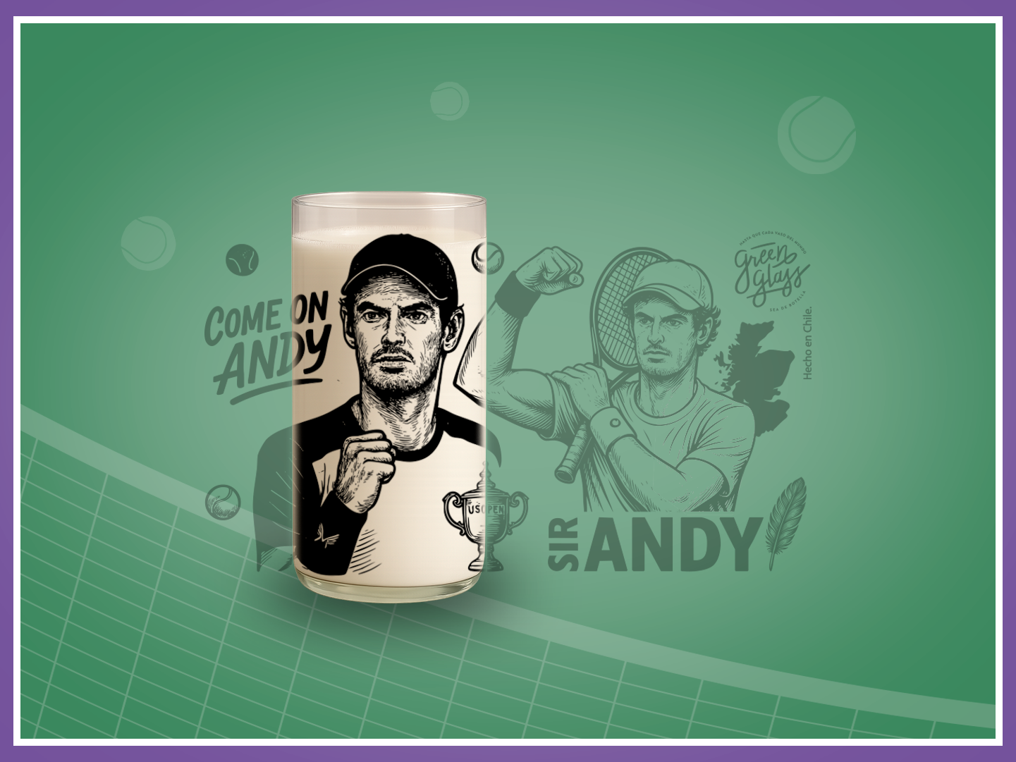 GRAND SLAM - Juego de 6 Vasos