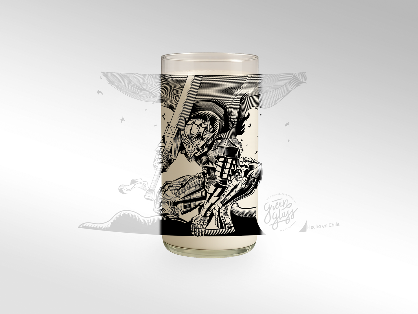 Guts Glass - Juego de 6 Vasos - 500 ml