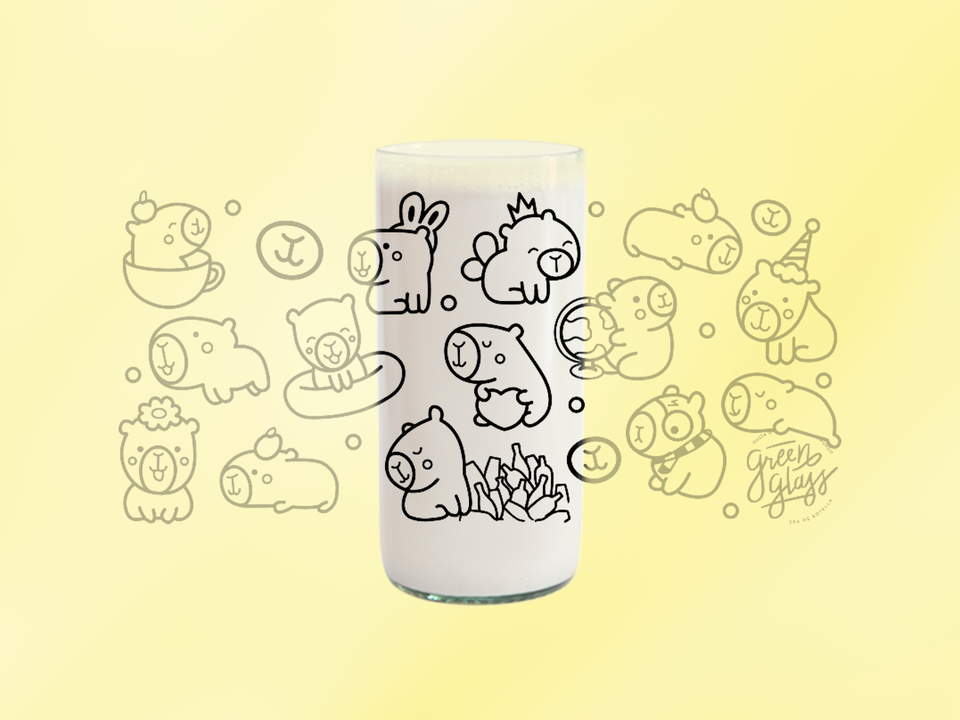 CapiGlass (edición limitada) - Vaso  Unitario de 490ml