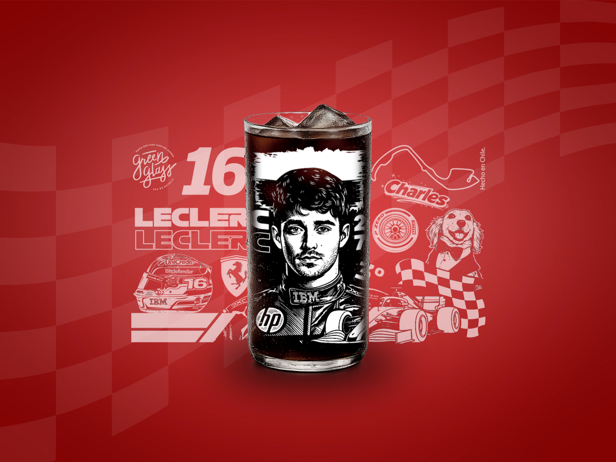 Pole Position - Juego de 6 Vasos