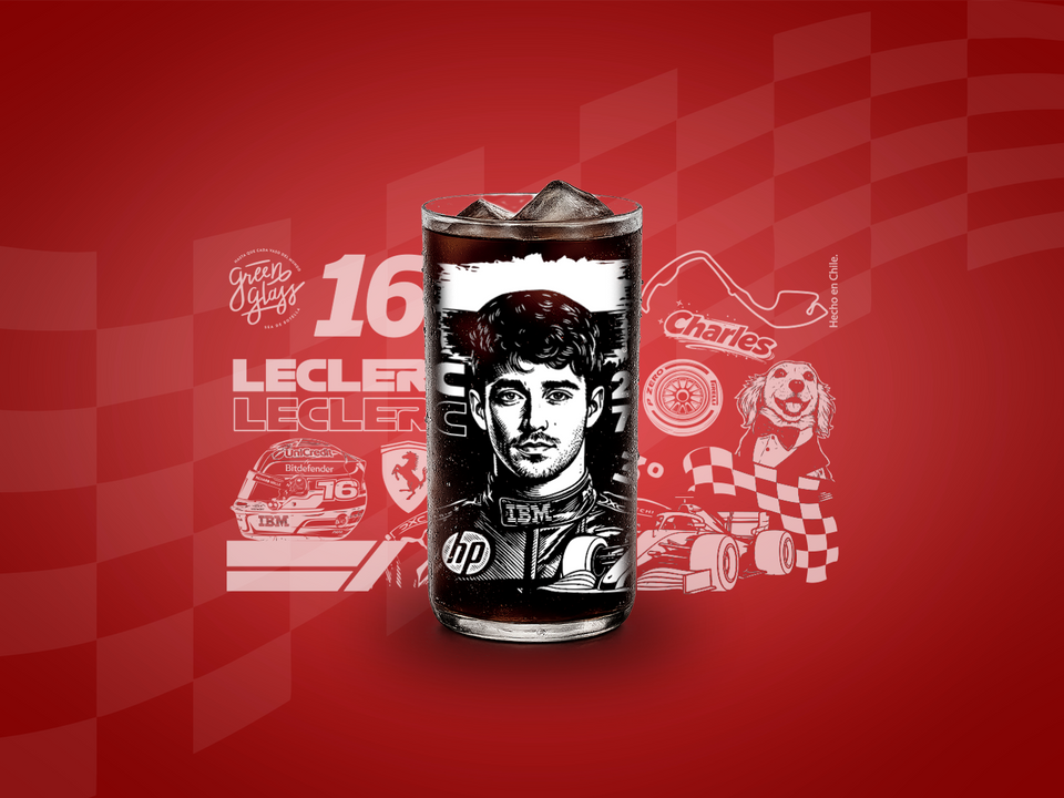 Pole Position - Juego de 6 Vasos