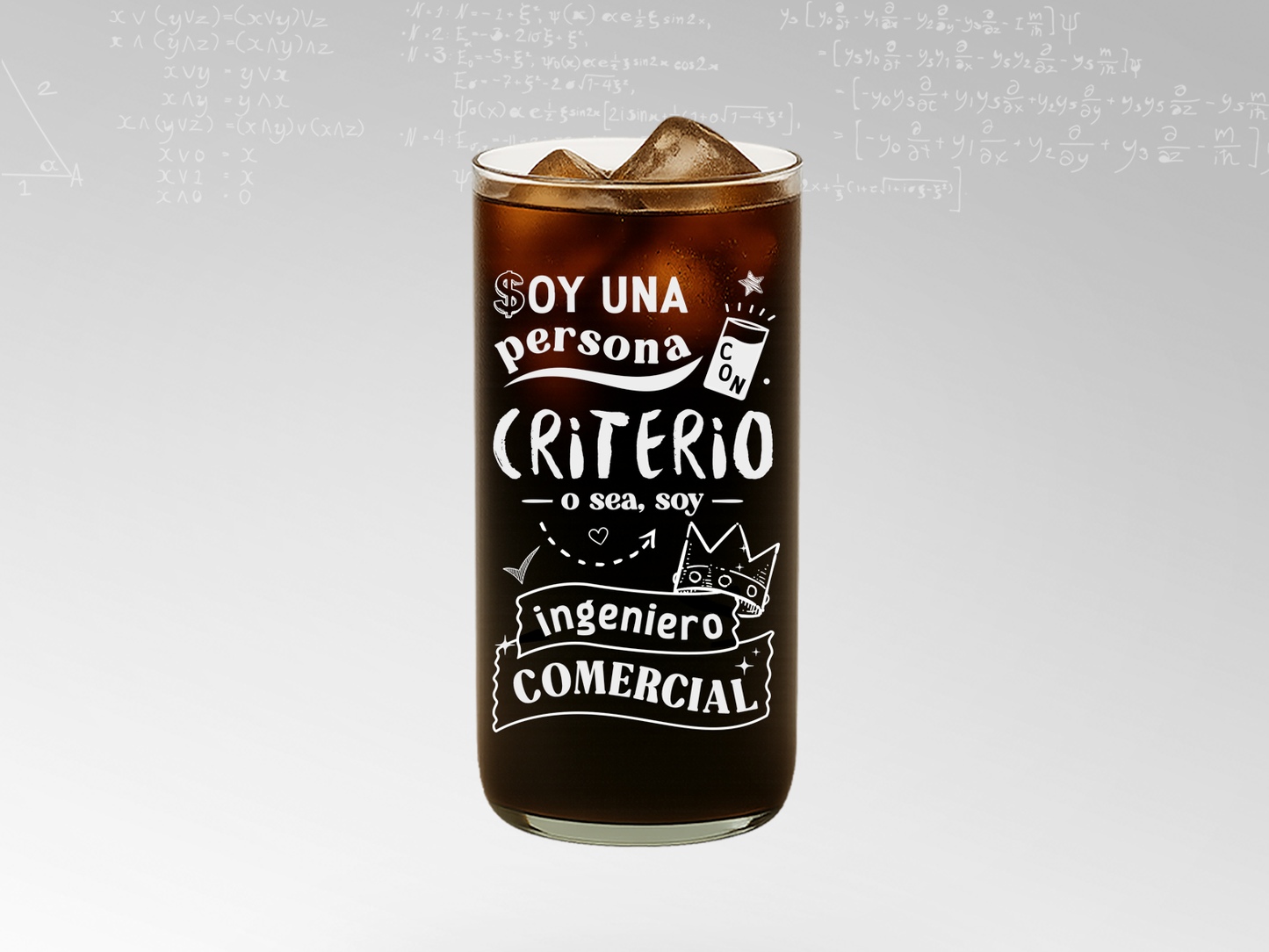 Vaso Criterio Ing. Comercial Color Transparente 500 ml