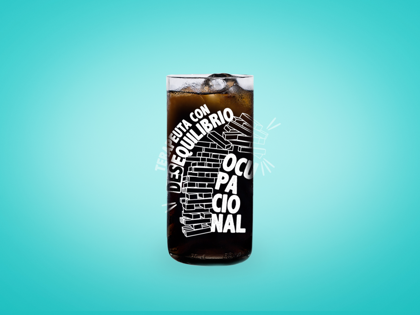 Terapeutas  - Juego de 6 Vasos de 500 ml