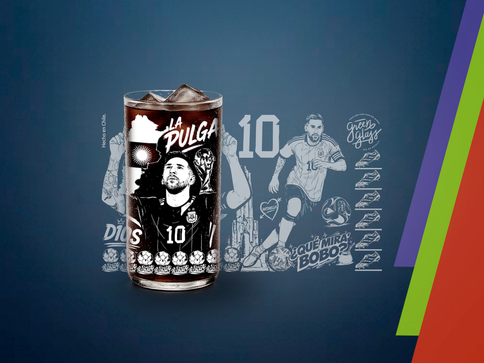 GOAT GLASS - Juego de 6 Vasos