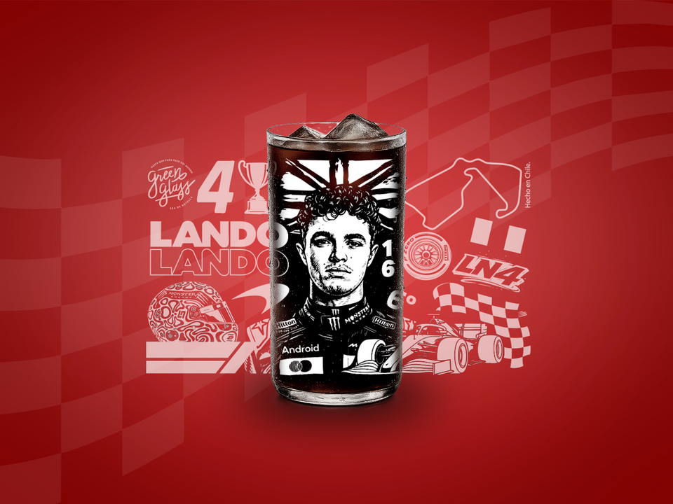 Pole Position - Juego de 6 Vasos