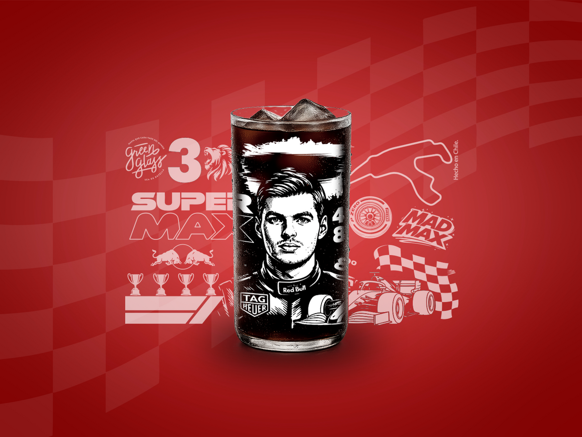Vaso Max Pole Position Color Transparente 500 ml