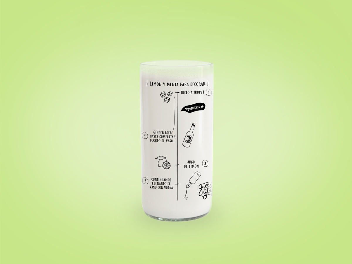 Vaso Moscow Mule Color Transparente 500ml