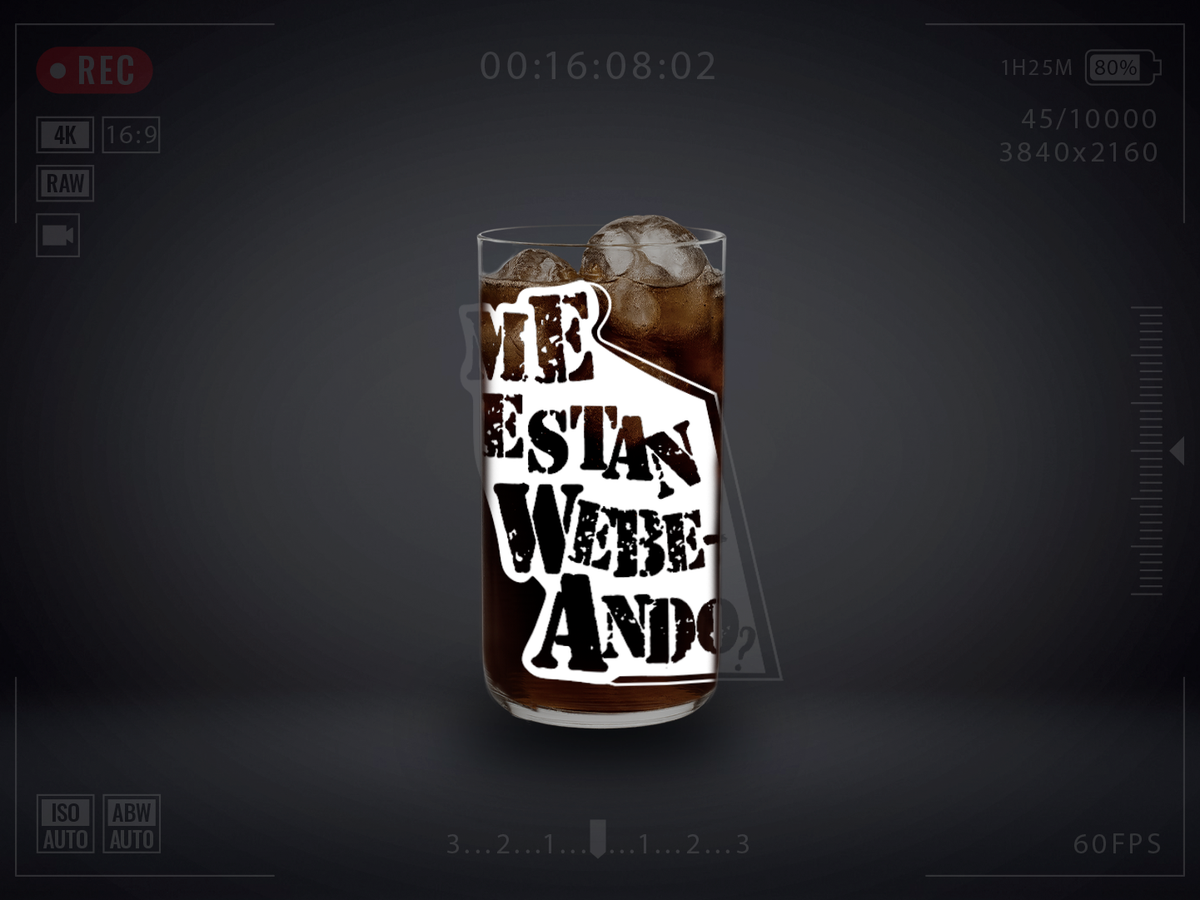 PERIODISTAS - Juego de 6 Vasos de 500 ml