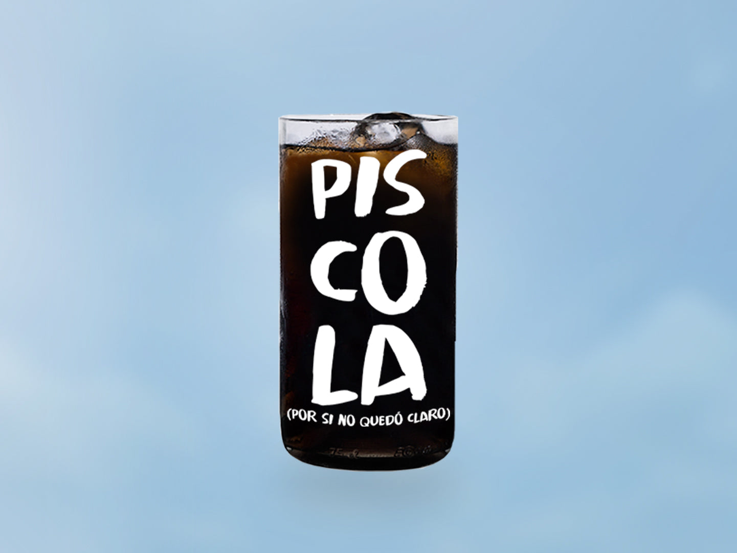 Vaso unitario de Litro Piscolón  - PISCOLA