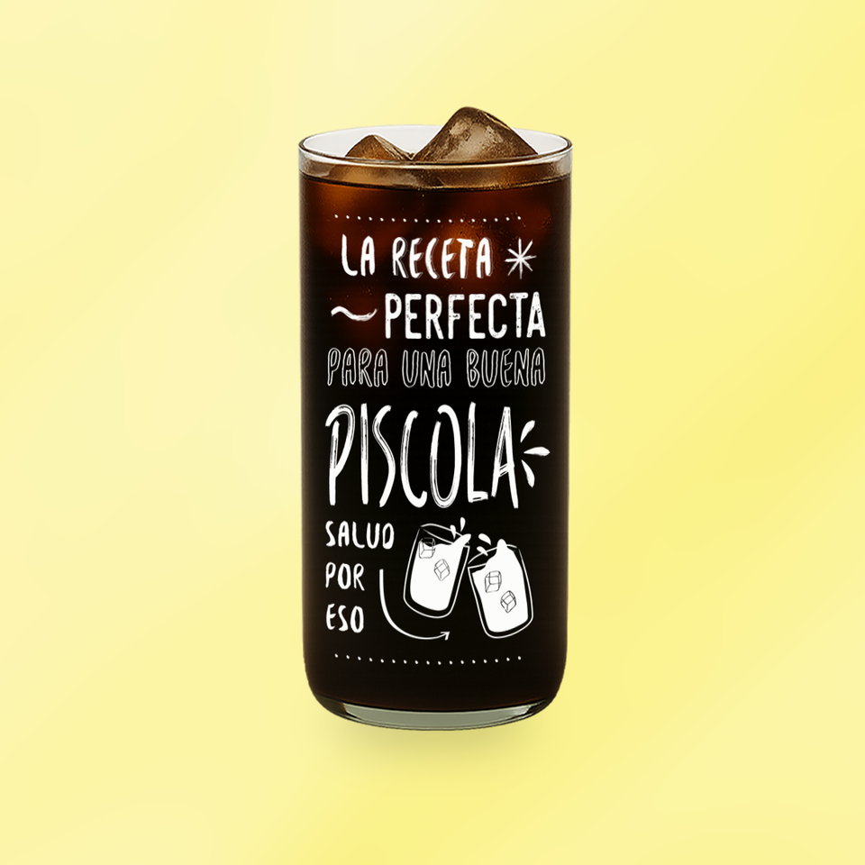 Piscoleros  - Juego de 6 Vasos - 500 ml