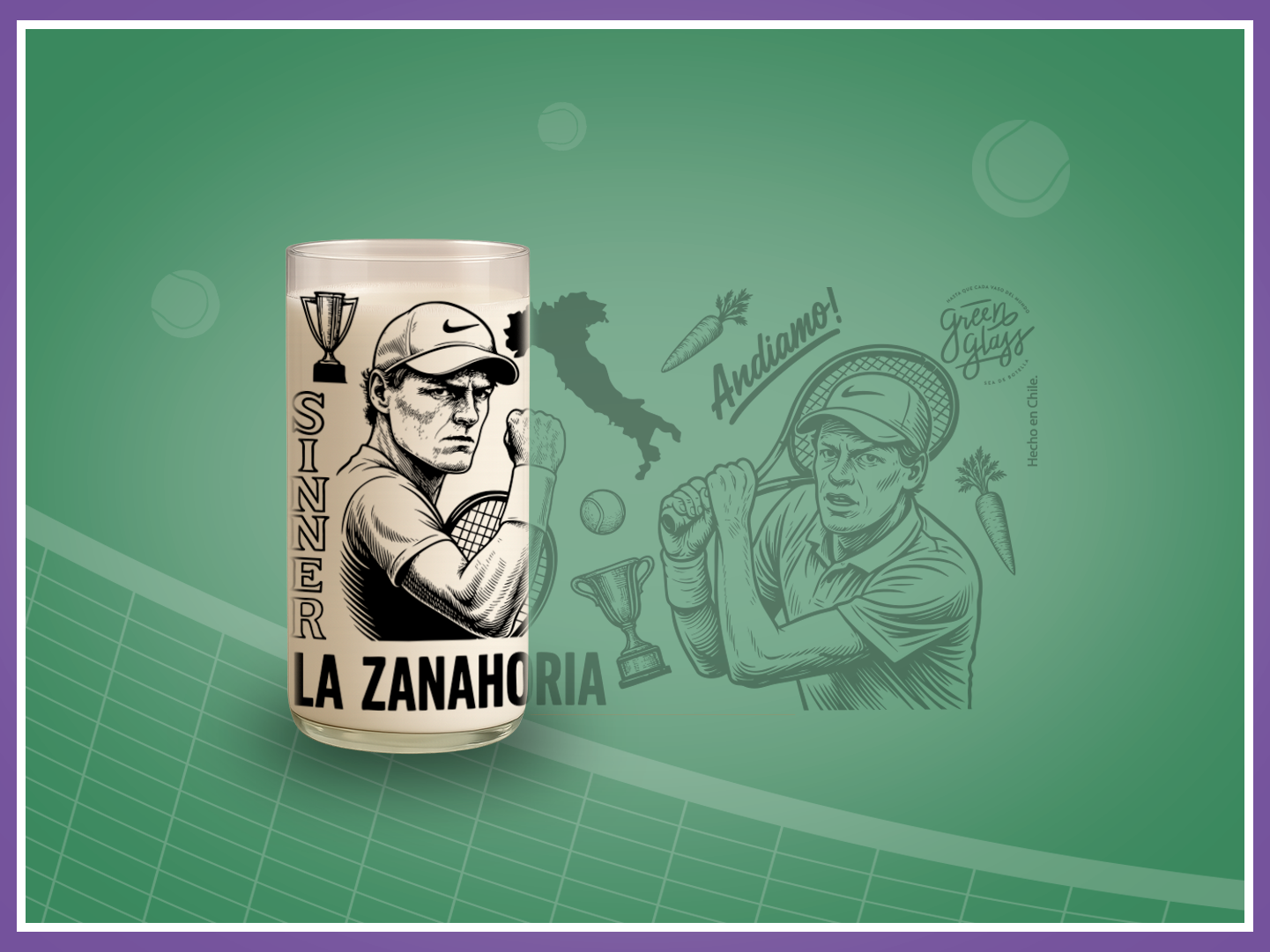 GRAND SLAM - Juego de 6 Vasos