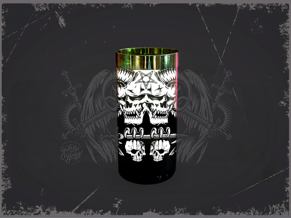 Metaleros - Juego de 6 Vasos - 500 ml
