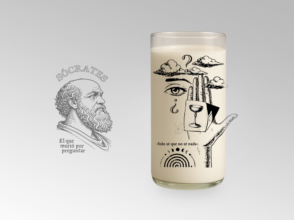 Filósofos Griegos - Juego de 6 Vasos