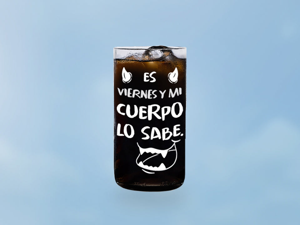 Vaso unitario de Litro Piscolón  - Es Viernes