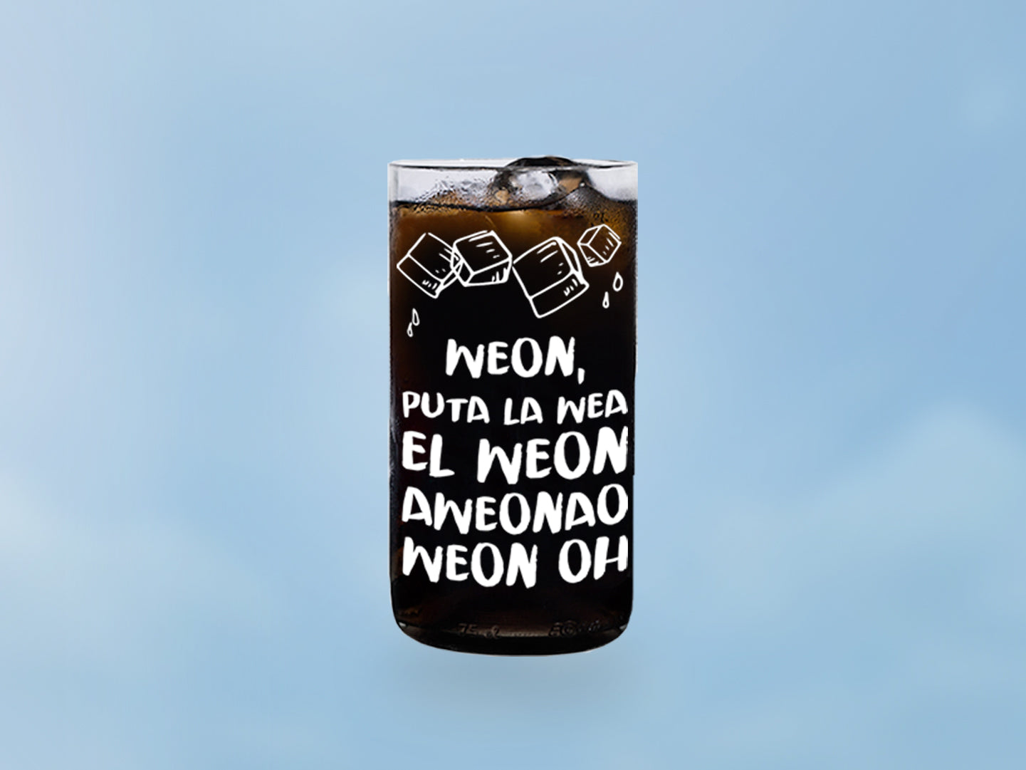 Vaso  unitario de Litro Piscolón - Weón